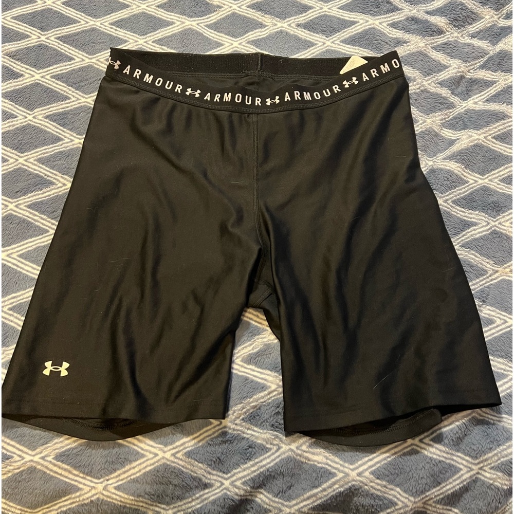 Under Armour compression shorts 10 inch headgear Size XL